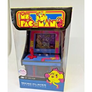 MY ARCADE DGUNL-3230 MS. PAC-MAN MICRO PLAYER RETRO ARCADE OFFICIALLY LICENSED